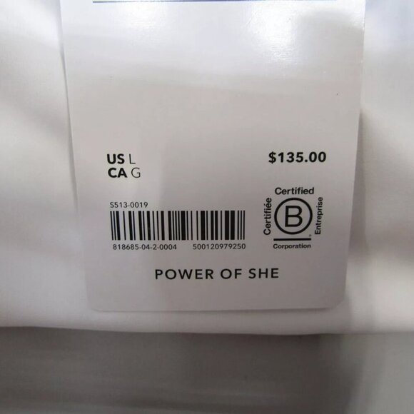 NEW ATHLETA Womens Interval Workout Hooded Jacket White Size L - Picture 7 of 12